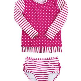 RuffleButts-Little-Girls-Berry-Striped-Polka-LS-Rash-Guard-Bikini-0-1