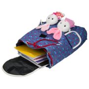 Wonderful-Gift-Shop-Lightweight-Canvas-Cute-Bunny-Kids-School-Backpack-0-1