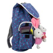 Wonderful-Gift-Shop-Lightweight-Canvas-Cute-Bunny-Kids-School-Backpack-0-2